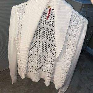 White Small Knitted Sweater from Element